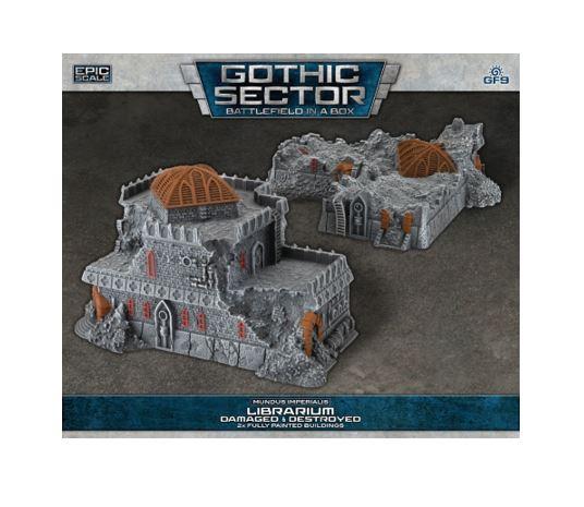 Terrain GF9: Mundus Imperialis - Librarium (Damaged & Destroyed x2)
