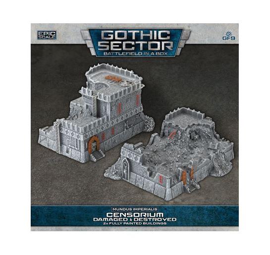 Terrain GF9: Mundus Imperialis - Censorium (Damaged & Destroyed x2)