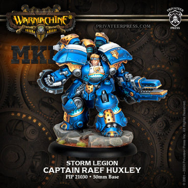 Warmachine MK4: Cygnar Warcaster - Captain Raef Huxley
