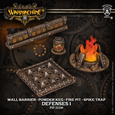 Warmachine MK4: Terrain - Defenses I