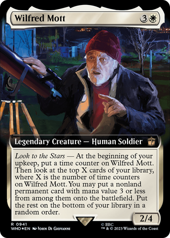 Wilfred Mott (Extended Art) (Surge Foil) [Doctor Who]