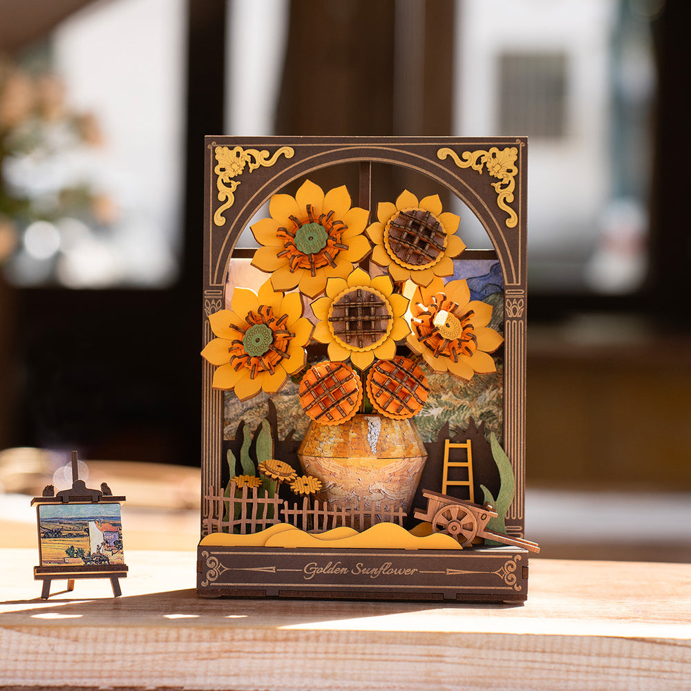 Model Rolife: Flower Golden Sunflower