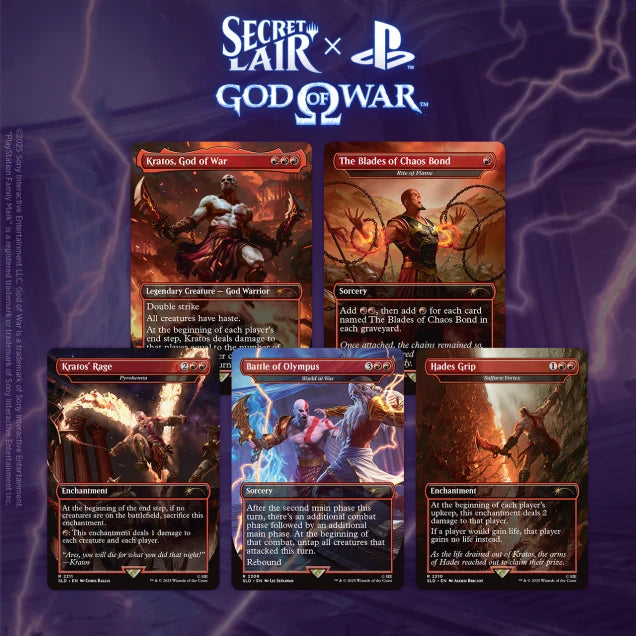 Magic: the Gathering Secret Lair - God of War Greek (Nonfoil)