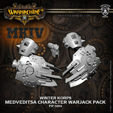 Warmachine MK4: Khador Winter Korps Character Heavy Warjack - Medveditsa