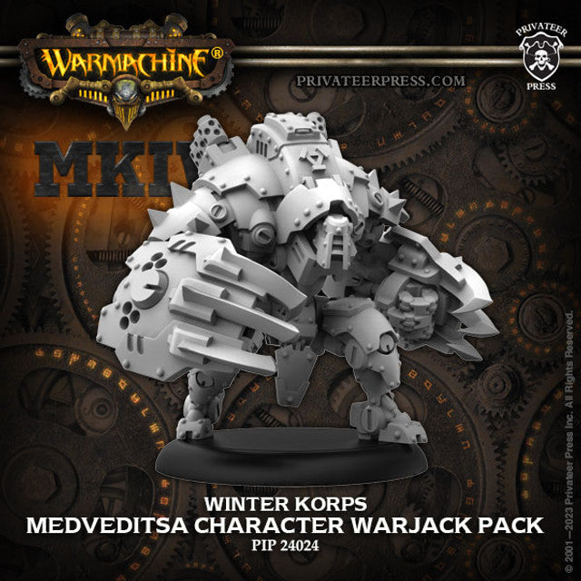 Warmachine MK4: Khador Winter Korps Character Heavy Warjack - Medveditsa