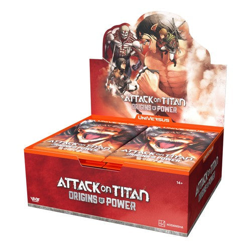 UniVersus Attack on Titan: 02 Origins of Power: Booster
