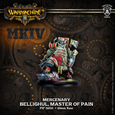 Warmachine MK4: Mercenary Character Solo - Bellighul, Master of Pain