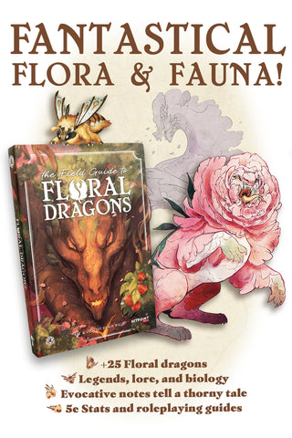 Dungeons & Dragons Hit Point: The Field Guide to Floral Dragons