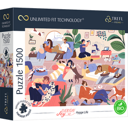 Puzzle Trefl: Woodcraft 1500 piece Hygge Life
