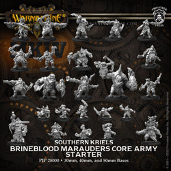 Warmachine: Southern Kriels Core Army - Brineblood Marauders