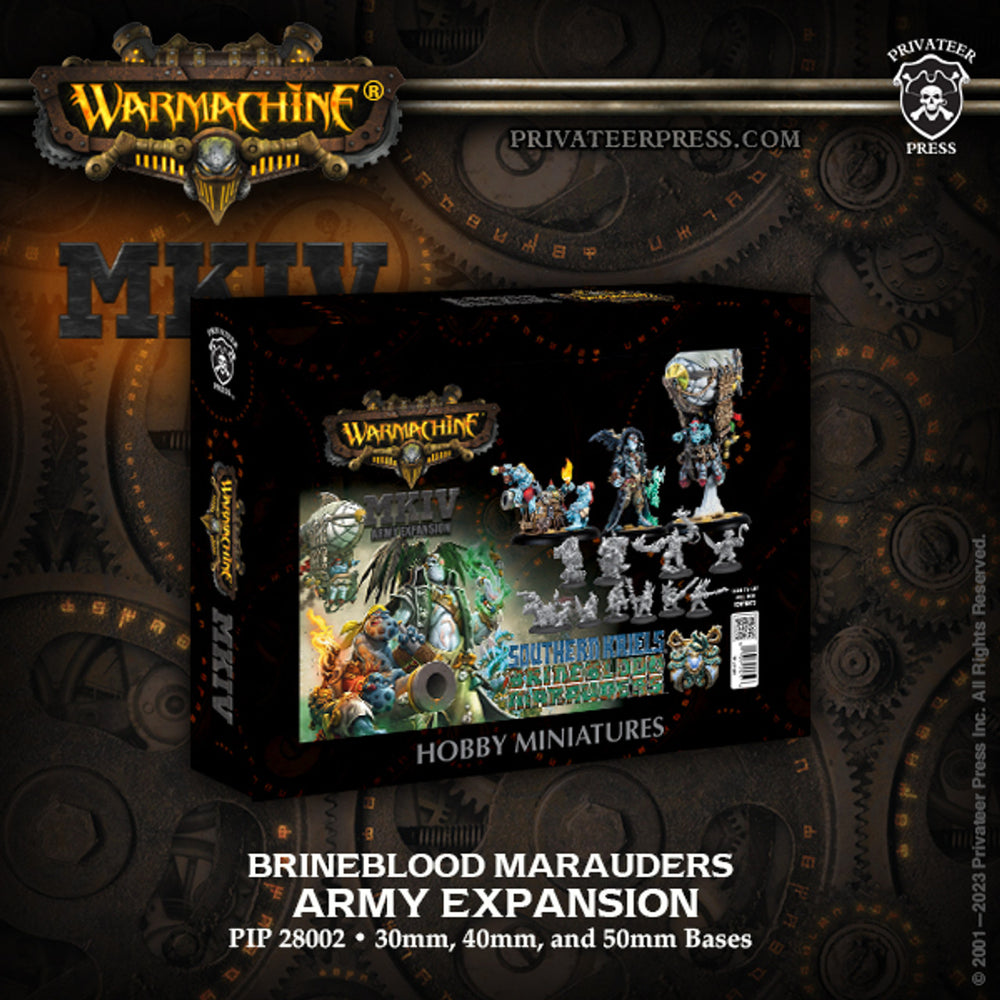 Warmachine: Southern Kriels Army Expansion - Brineblood Marauders