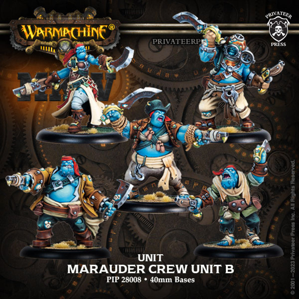 Warmachine: Southern Kriels Core Army - Brineblood Marauders