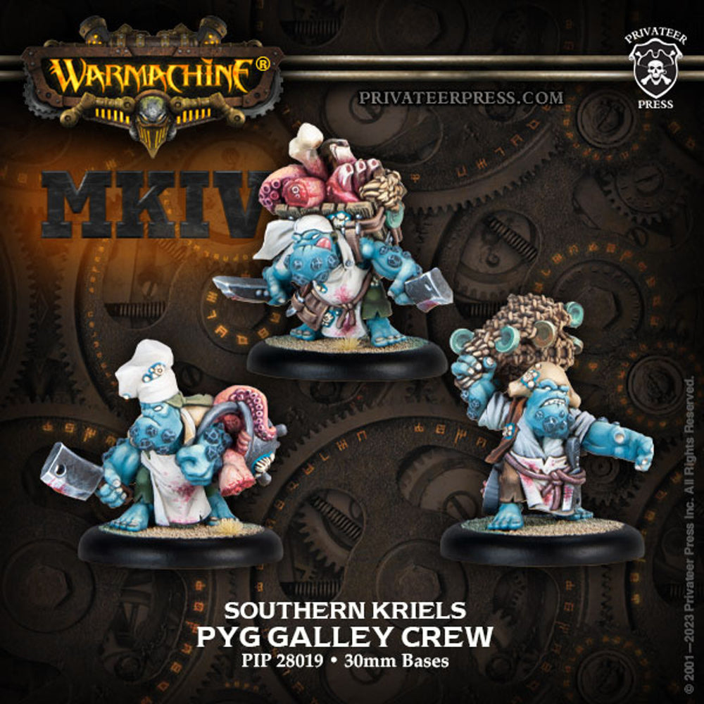 Warmachine: Southern Kriels Core Army - Brineblood Marauders