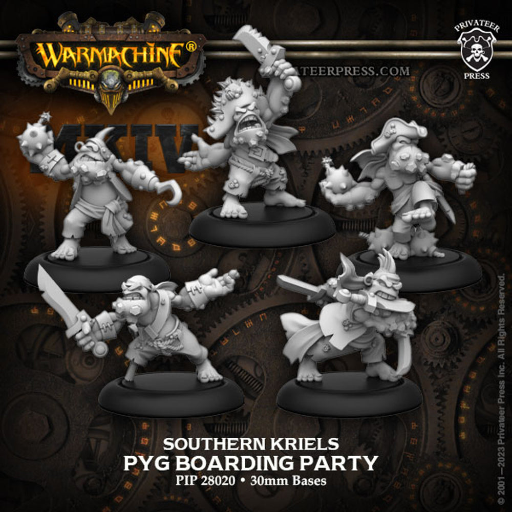 Warmachine: Southern Kriels Core Army - Brineblood Marauders
