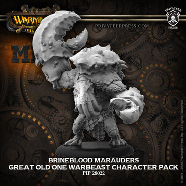 Warmachine MK4: Brineblood Marauders Character Warbeast - The Great Old One
