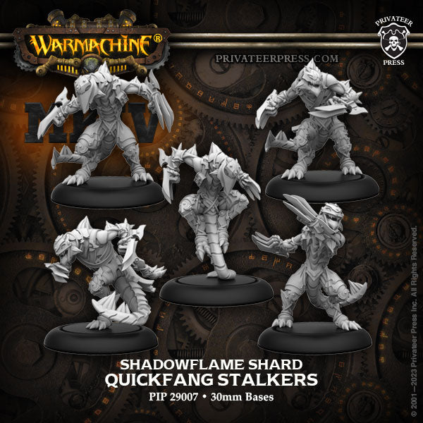 Warmachine: Khymaera Shadowflame Shard Unit - Quickfang Stalkers