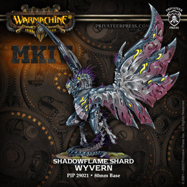 Warmachine MK4: Shadowflame Shard Super-Heavy Warbeast - Wyvern