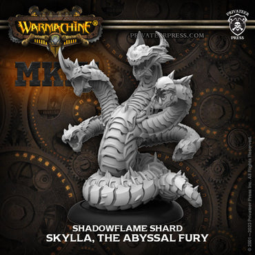 Warmachine MK4: Shadowflame Shard Character Warbeast - Skylla, The Abyssal Flame