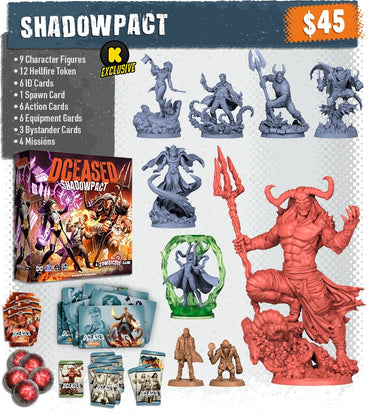 Zombicide DCeased: Shadowpact Kickstarter Exclusive