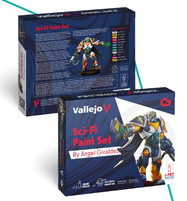 Paint Vallejo Game Color: Sci-Fi Paint Set by Angel Giraldez