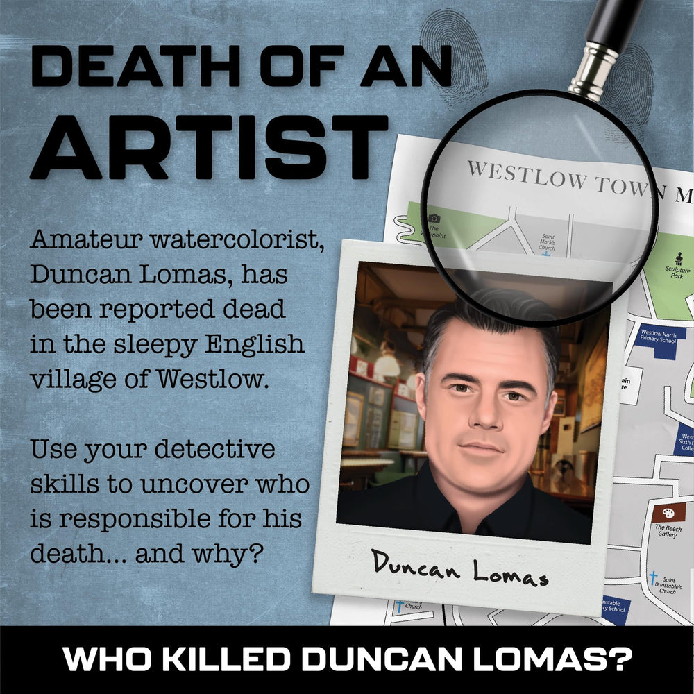 Murder Mystery Cases: Death of an Artist