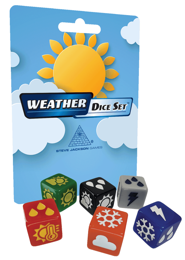 Dice Steve Jackson d6: Weather Dice (6)