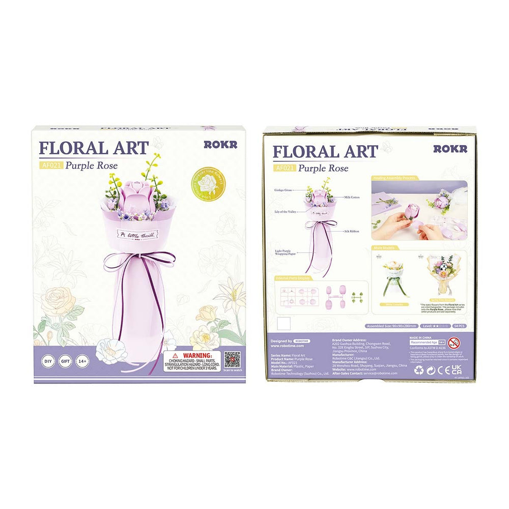 Model Rolife: Flower Purple Tulip