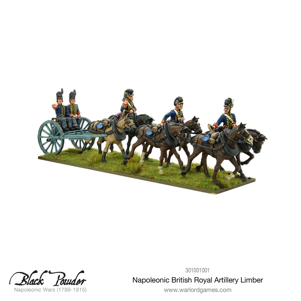 Black Powder - Waterloo: Napoleonic British Royal Artillery Limber