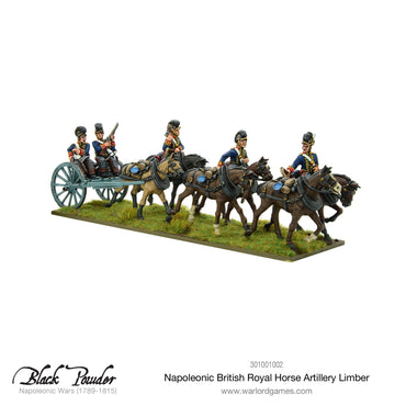Black Powder - Waterloo: Napoleonic British Royal Horse Artillery Limber