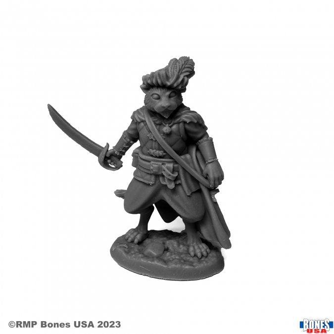 Mini Reaper Bones Legends: Gerard, Catfolk Bard