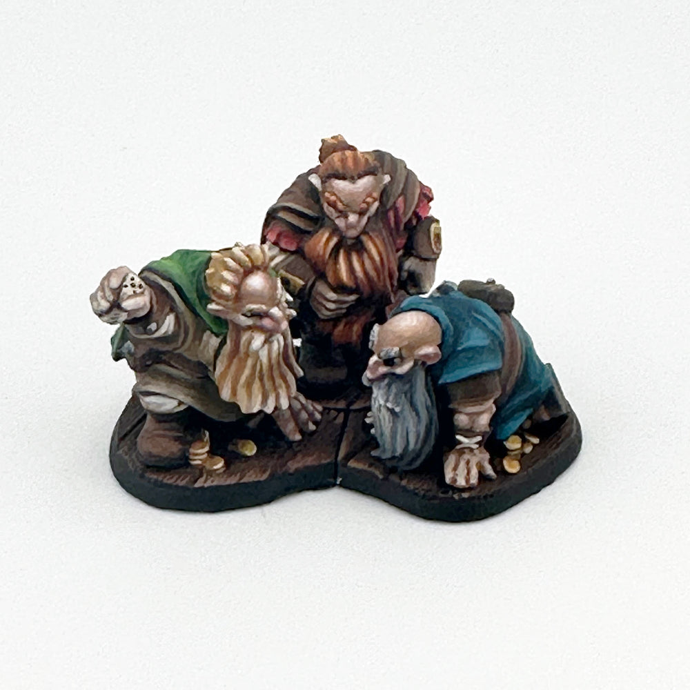 Mini Reaper Bones Legends: Townsfolk: Gambling Dwarves