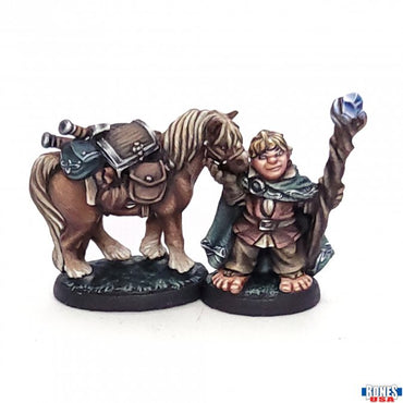 Mini Reaper Bones Legends: Pack Pony and Halfling Handler
