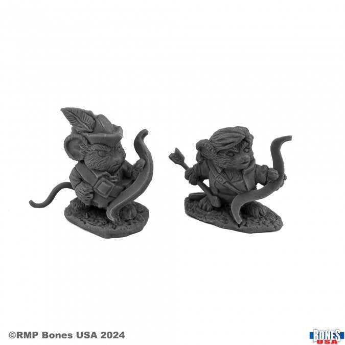 Mini Reaper Bones Legends: Mousling Ranger and Yeoman