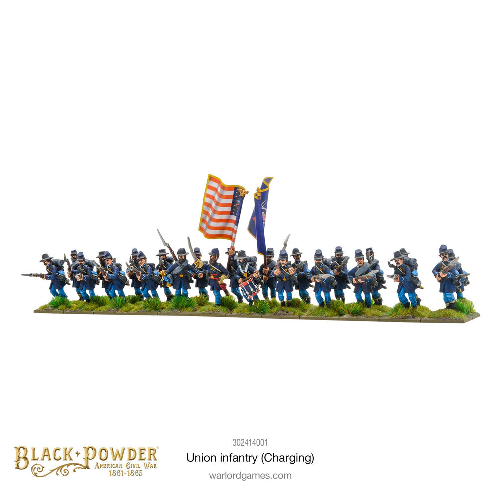 Black Powder - American Civil War - Infantry Regiment Charging