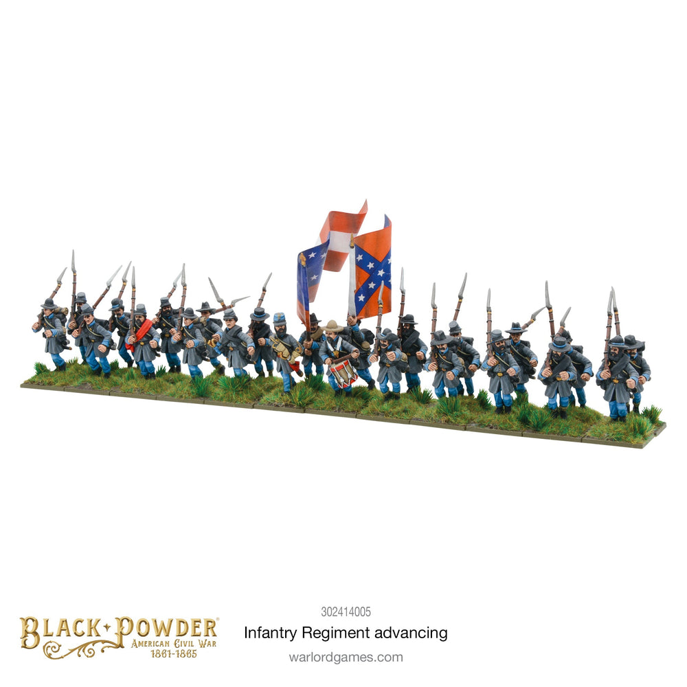 Black Powder - American Civil War: Infantry Regiment (Advancing)