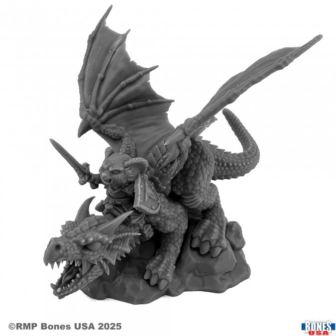 Mini Reaper Bones Legends: Lady Mariella & Sakeeta (Mousling On Dragon)