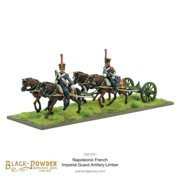 Black Powder - Waterloo: Napoleonic French Guard Artillery Limber