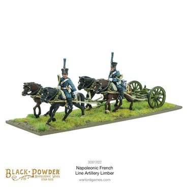 Black Powder - Waterloo: Napoleonic French Line Artillery Limber