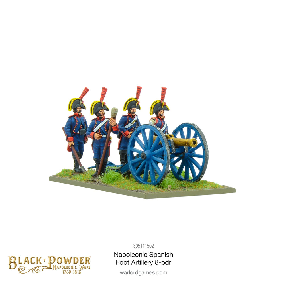 Black Powder Napoleonic: Spanish Horse Artillery with 8-pdr