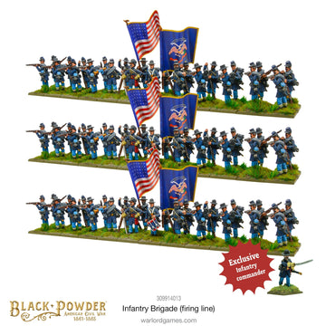 Black Powder - American Civil War: Infantry Regiment (Firing)