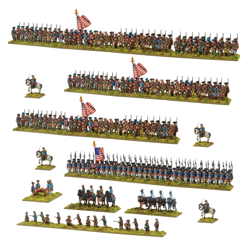 Black Powder Epic Battles: Revolution! Continental Army Brigade (15mm)