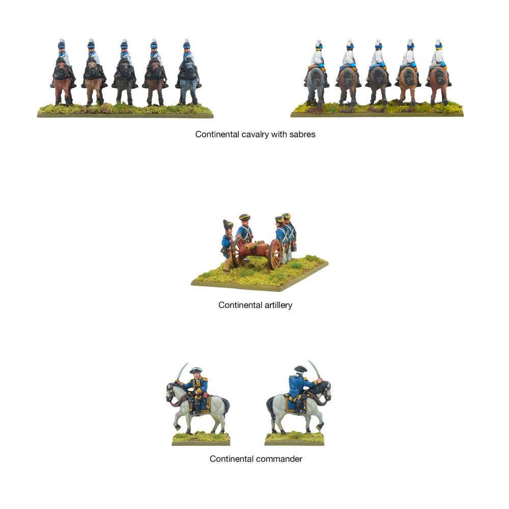 Black Powder Epic Battles: Revolution! Continental Army Brigade (15mm)