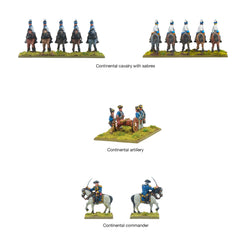 Black Powder Epic Battles: Revolution! Continental Army Brigade (15mm)