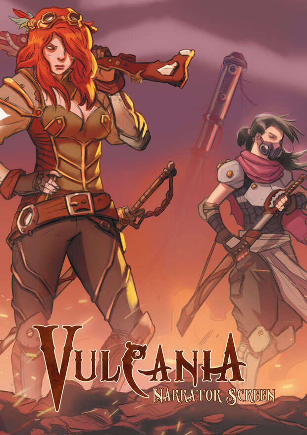 Vulcania: Storm Screen (NARRATOR Screen)