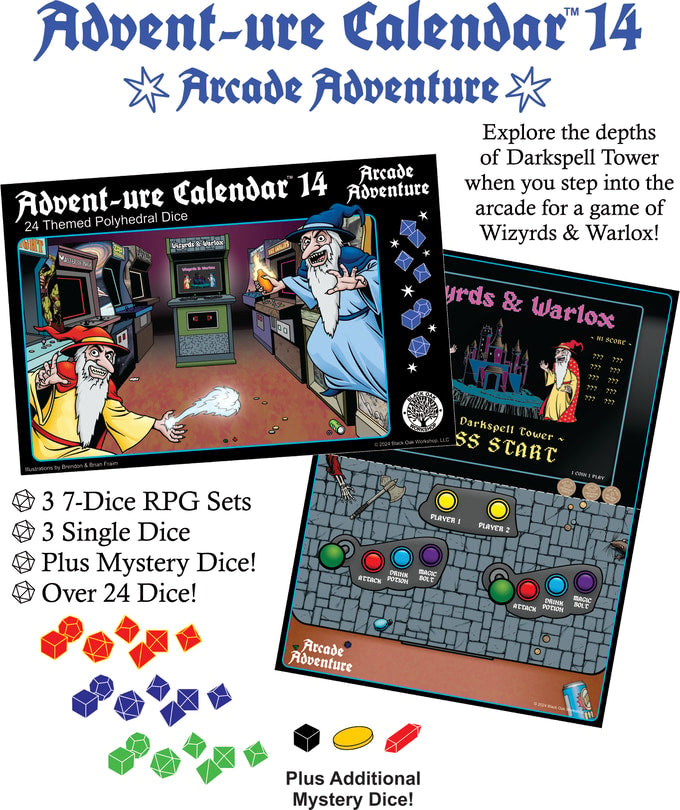 Dice Black Oak: Advent-ure Calendar