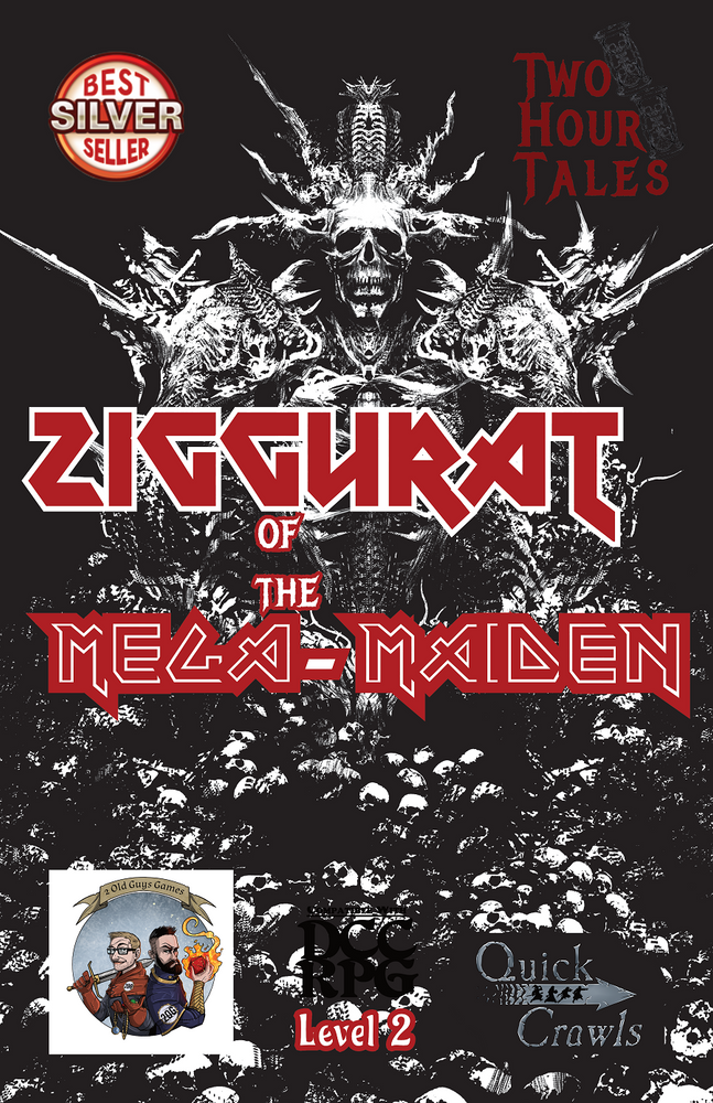 Dungeon Crawl Classics: Adv Ziggurat of the Mega-Maiden: A Heavy-metal fueled Combat Fest