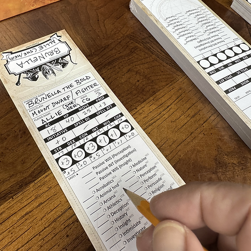 Stat Trackers: D&D 5E Character Trackers