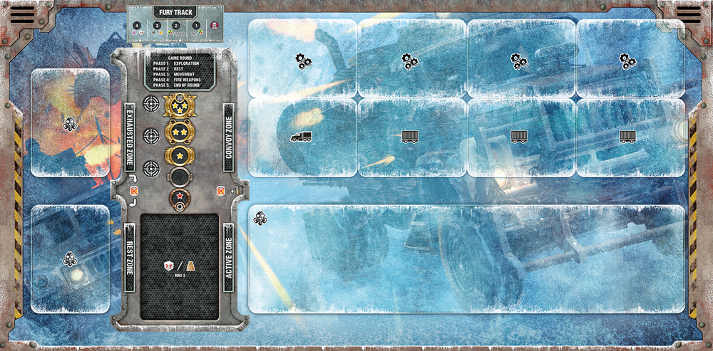 Last Aurora: Player Playmat (Set of 4)
