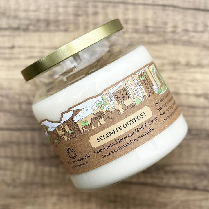 Cantrip Candles: 16oz Glass
