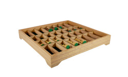 Chess Set Worldwise: 3.75" Sheesham/Boxwood Opposite Tops Chessmen on 18" Beechwood Chest